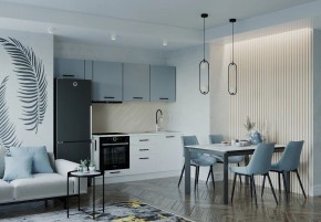 Кухонный гарнитур Ниагара 2550 (Стол. 26мм) в Тарко-Сале - tarko-sale.mebel24.online | фото 1