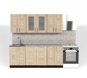 Кухонный гарнитур Ника ультра 2000 в Тарко-Сале - tarko-sale.mebel24.online | фото 3