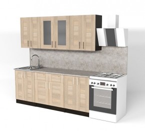 Кухонный гарнитур Ника ультра 2000 в Тарко-Сале - tarko-sale.mebel24.online | фото 4