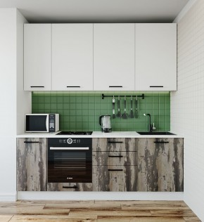 Кухонный гарнитур Руанда 2200 (Стол. 38мм) в Тарко-Сале - tarko-sale.mebel24.online | фото