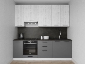 Кухонный гарнитур Санторини 2400 h950 (Стол. 26мм) в Тарко-Сале - tarko-sale.mebel24.online | фото 1