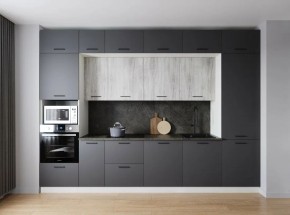 Кухонный гарнитур Санторини 3400 (Стол. 26мм) в Тарко-Сале - tarko-sale.mebel24.online | фото