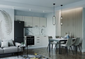 Кухонный гарнитур Шампань 2550 (Стол. 38мм) в Тарко-Сале - tarko-sale.mebel24.online | фото