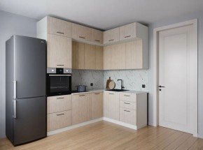 Кухонный гарнитур Шимо 2200*1700 (Стол. 38мм) в Тарко-Сале - tarko-sale.mebel24.online | фото 1