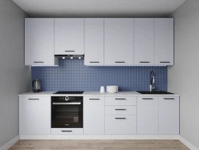 Кухонный гарнитур Смоки 2400 h950 (Стол. 38 мм) в Тарко-Сале - tarko-sale.mebel24.online | фото 1