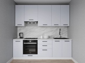 Кухонный гарнитур Смоки 3000 h950 (Стол. 38 мм) в Тарко-Сале - tarko-sale.mebel24.online | фото 1