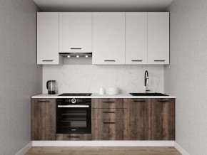 Кухонный гарнитур Старое Дерево 2400 h950 (Стол. 38мм) в Тарко-Сале - tarko-sale.mebel24.online | фото 1