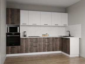 Кухонный гарнитур Старое Дерево 3200*1400 (Стол. 38мм) в Тарко-Сале - tarko-sale.mebel24.online | фото 1