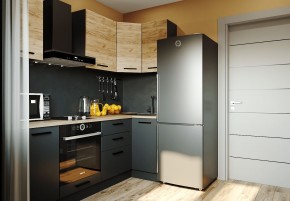 Кухонный гарнитур угловой Дели 2200*1000 (Стол. 26мм) в Тарко-Сале - tarko-sale.mebel24.online | фото