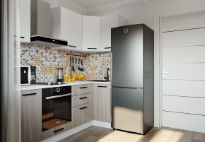Кухонный гарнитур угловой Демо 2200х1000 (Стол. 26мм) в Тарко-Сале - tarko-sale.mebel24.online | фото