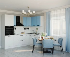 Кухонный гарнитур угловой Капри 2400х1600 (Стол. 38мм) в Тарко-Сале - tarko-sale.mebel24.online | фото