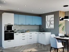 Кухонный гарнитур угловой Капри 3200х1400 (Стол. 38мм) в Тарко-Сале - tarko-sale.mebel24.online | фото
