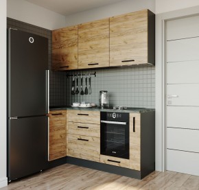 Кухонный гарнитур угловой Крафт 1000*1800 (Стол. 26мм) в Тарко-Сале - tarko-sale.mebel24.online | фото