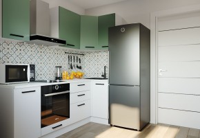 Кухонный гарнитур угловой Муссон 2200х1000 (Стол. 38мм) в Тарко-Сале - tarko-sale.mebel24.online | фото