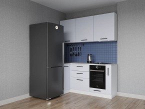 Кухонный гарнитур угловой Смоки 1000*1800 (Стол. 38 мм) в Тарко-Сале - tarko-sale.mebel24.online | фото 1