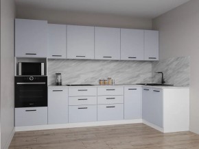 Кухонный гарнитур угловой Смоки 3200*1400 (Стол. 26мм) в Тарко-Сале - tarko-sale.mebel24.online | фото 1