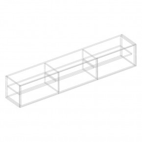 КВИНТА Гостиная (модульная) темно серый в Тарко-Сале - tarko-sale.mebel24.online | фото 10