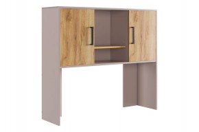 ЛАЙТ 2 Надстройка стола компьютерного (1200) кашемир в Тарко-Сале - tarko-sale.mebel24.online | фото
