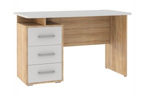 ЛАЙТ 2 Стол компьютерный (1200)  дуб сонома/белый в Тарко-Сале - tarko-sale.mebel24.online | фото