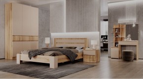 ЛЕНОРА Спальный гарнитур (модульный) кашемир в Тарко-Сале - tarko-sale.mebel24.online | фото 1