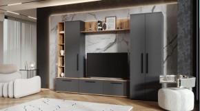 ЛЕВАНТЕ Гостиная (дуб вотан/графит) в Тарко-Сале - tarko-sale.mebel24.online | фото