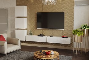 ЛИНДА Гостиная (Белый/Белый) в Тарко-Сале - tarko-sale.mebel24.online | фото 3