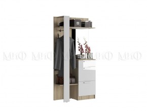 МАРТИНА Прихожая (модульная) белый/дуб сонома в Тарко-Сале - tarko-sale.mebel24.online | фото 2