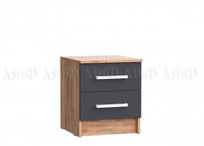МАРТИНА Спальный гарнитур (модульный) графит в Тарко-Сале - tarko-sale.mebel24.online | фото 2