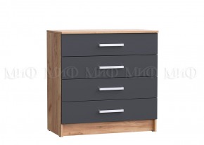 МАРТИНА Спальный гарнитур (модульный) графит в Тарко-Сале - tarko-sale.mebel24.online | фото 4