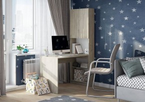 МАЙНД-01 Стол компьютерный (дуб крафт белый) в Тарко-Сале - tarko-sale.mebel24.online | фото