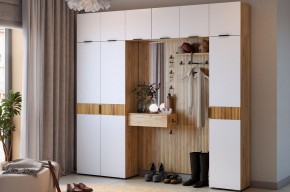 МЕБЕЛЬСОН К12 Прихожая (белое дерево) в Тарко-Сале - tarko-sale.mebel24.online | фото