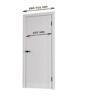 Межкомнатная дверь Bolivar Роялвуд белый (комплект) 800 в Тарко-Сале - tarko-sale.mebel24.online | фото