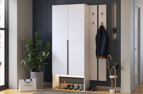 МЕРСИ Прихожая (модульная) белое дерево в Тарко-Сале - tarko-sale.mebel24.online | фото