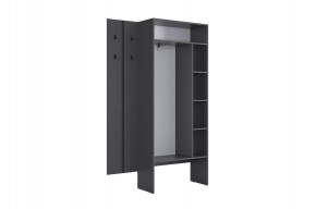 МЕРСИ Прихожая (модульная) графит в Тарко-Сале - tarko-sale.mebel24.online | фото 7