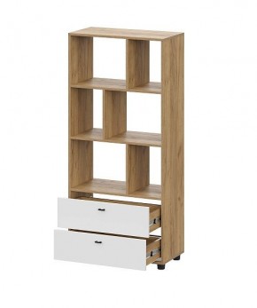 МИЛАН Детская (Дуб Золотой/Белый матовый) в Тарко-Сале - tarko-sale.mebel24.online | фото 26