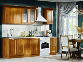 МИЛАНО Кухонный гарнитур 2,0 м Компоновка №1 (Орех) в Тарко-Сале - tarko-sale.mebel24.online | фото