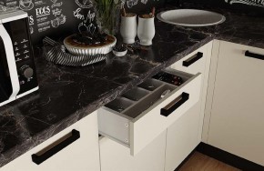Модульная кухня Осло карбон брюле в Тарко-Сале - tarko-sale.mebel24.online | фото 4
