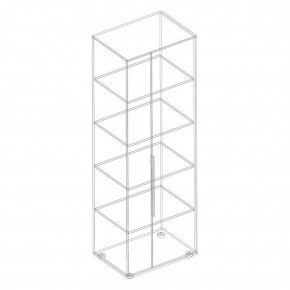 МОНИКА Гостиная (модульная) темно серый в Тарко-Сале - tarko-sale.mebel24.online | фото 9