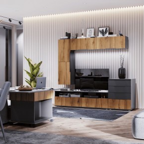 МОНИКА Гостиная (темно серый) в Тарко-Сале - tarko-sale.mebel24.online | фото 1
