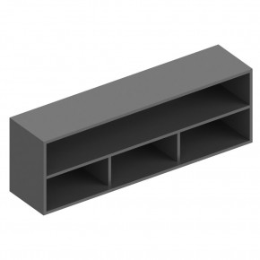 МОНИКА Полка настенная открытая в Тарко-Сале - tarko-sale.mebel24.online | фото 2