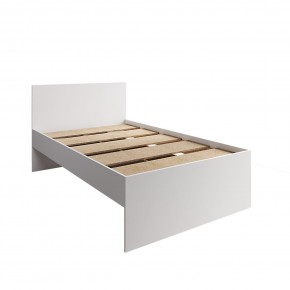 МОРИ КРМЯ 1200.1/1 Кровать с нишей под ящики белый в Тарко-Сале - tarko-sale.mebel24.online | фото 1