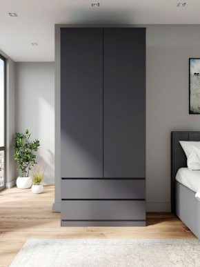 МОРИ МШ 900.2 Шкаф (графит) в Тарко-Сале - tarko-sale.mebel24.online | фото 3