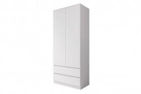 МОРИ МШ 900.2 Шкаф с 2мя дв и 2мя ящ. (белый) в Тарко-Сале - tarko-sale.mebel24.online | фото 1