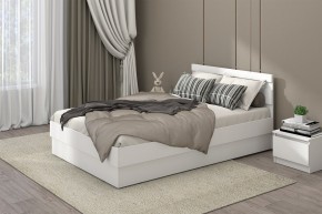 МС "Хилтон" Кровать 1,2 (Белый текстурный) в Тарко-Сале - tarko-sale.mebel24.online | фото
