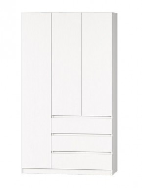 МС "Хилтон" Шкаф №2 1200 (Белый текстурный) в Тарко-Сале - tarko-sale.mebel24.online | фото 2