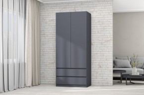 МС "Хилтон" Шкаф №3 900 (Графит) в Тарко-Сале - tarko-sale.mebel24.online | фото
