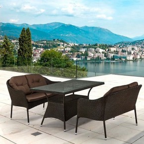 Набор уличный T198A/S54A-W53 Brown в Тарко-Сале - tarko-sale.mebel24.online | фото 2