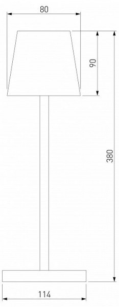 Настольная лампа декоративная Elektrostandard Mist a063928 в Тарко-Сале - tarko-sale.mebel24.online | фото 3