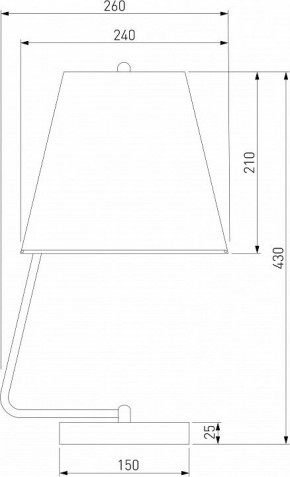 Настольная лампа декоративная Eurosvet Amaretto 01165/1 хром в Тарко-Сале - tarko-sale.mebel24.online | фото 2