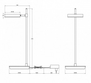 Настольная лампа декоративная Maytoni Fad MOD070TL-L8W3K в Тарко-Сале - tarko-sale.mebel24.online | фото 3